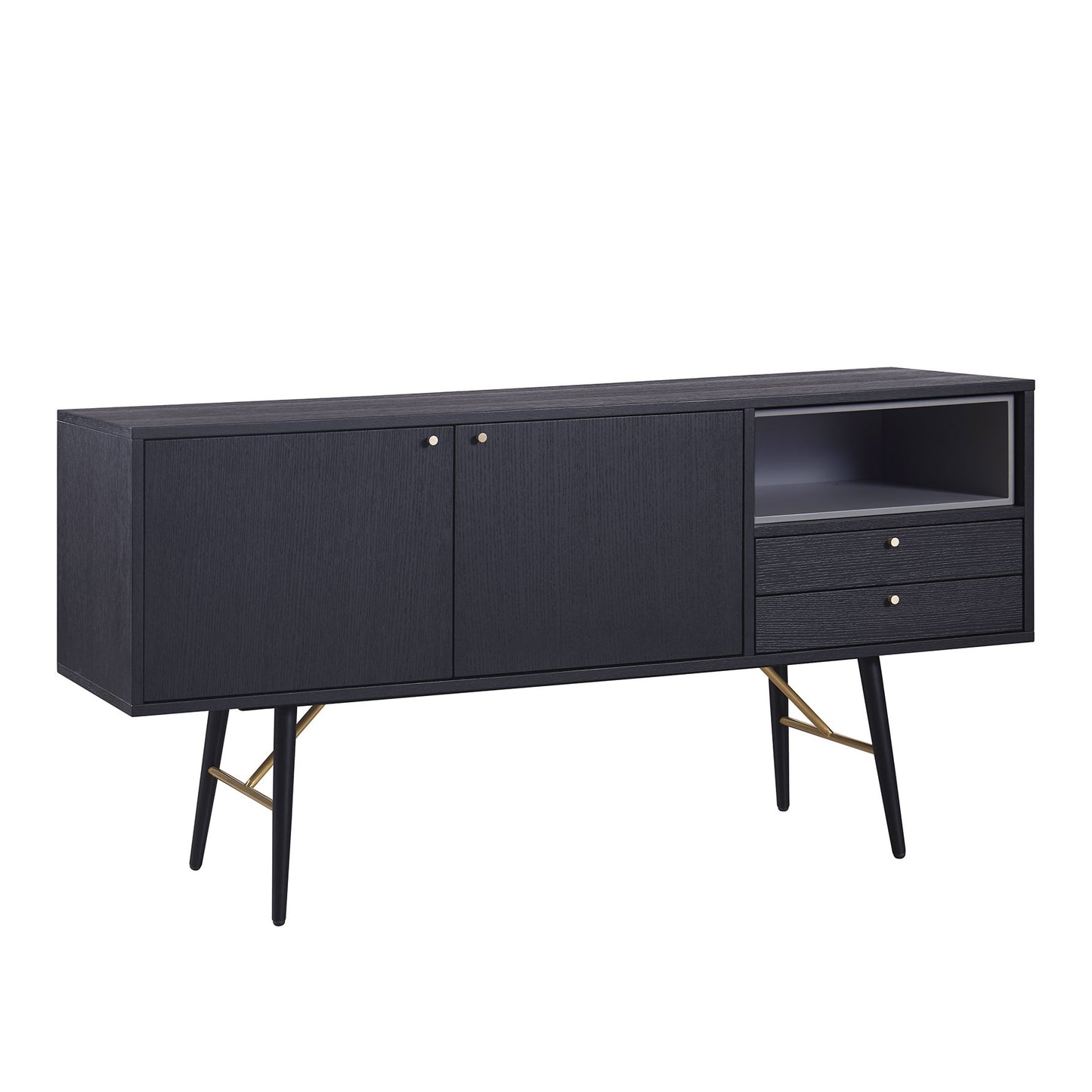 HYGGE Black Series Media Cabinet