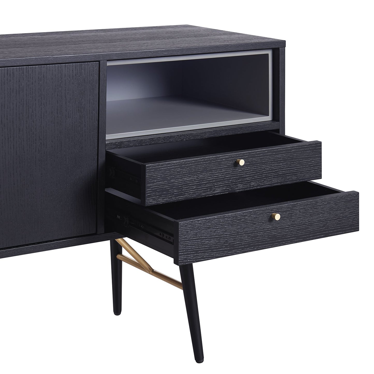 HYGGE Black Series Media Cabinet